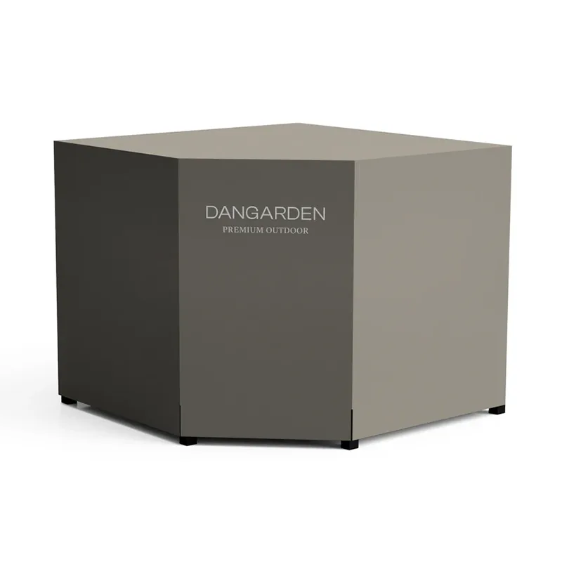 Beige Utomhusskåp Vattentätt överdrag