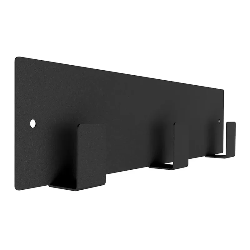 Svart metall kökshängare