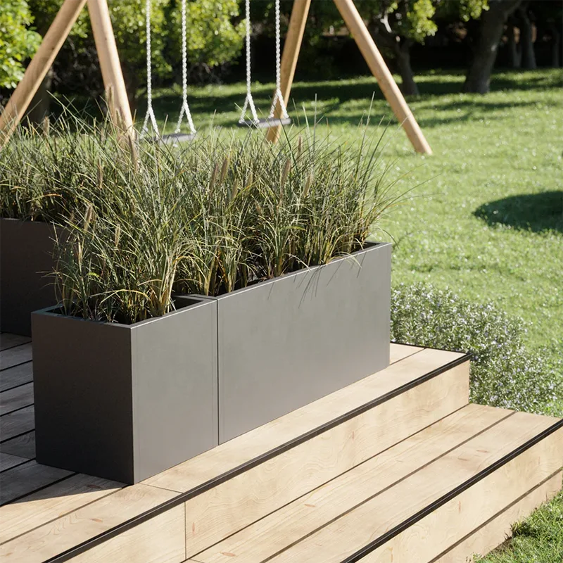 Custom Sized Outdoor Planter Box Custom Sized Outdoor Planter Box