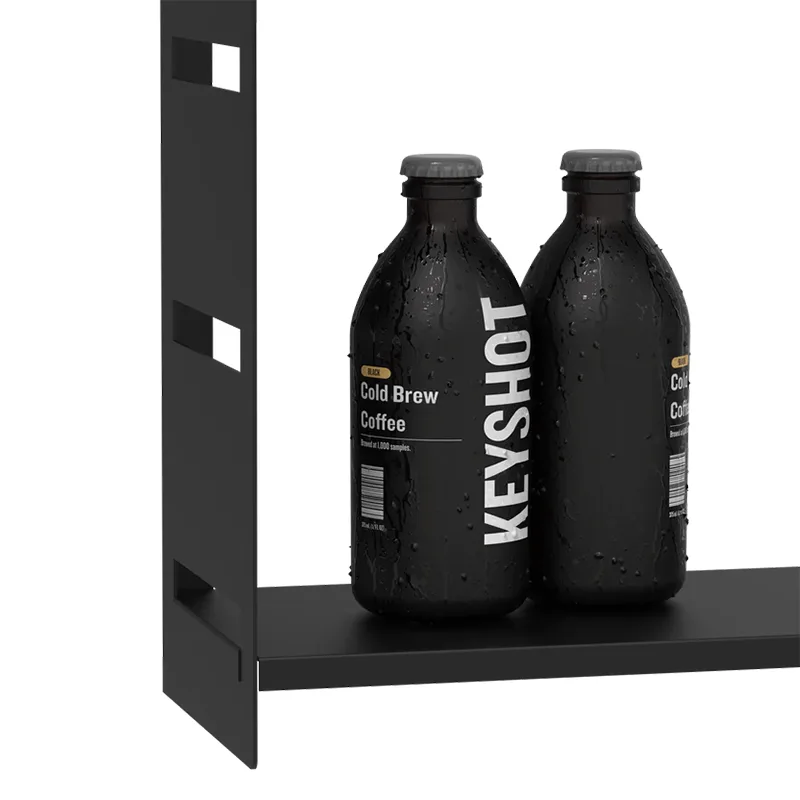 Metall kompletta vägghyllor