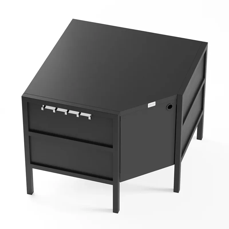 Fristående hörnskåp utomhus