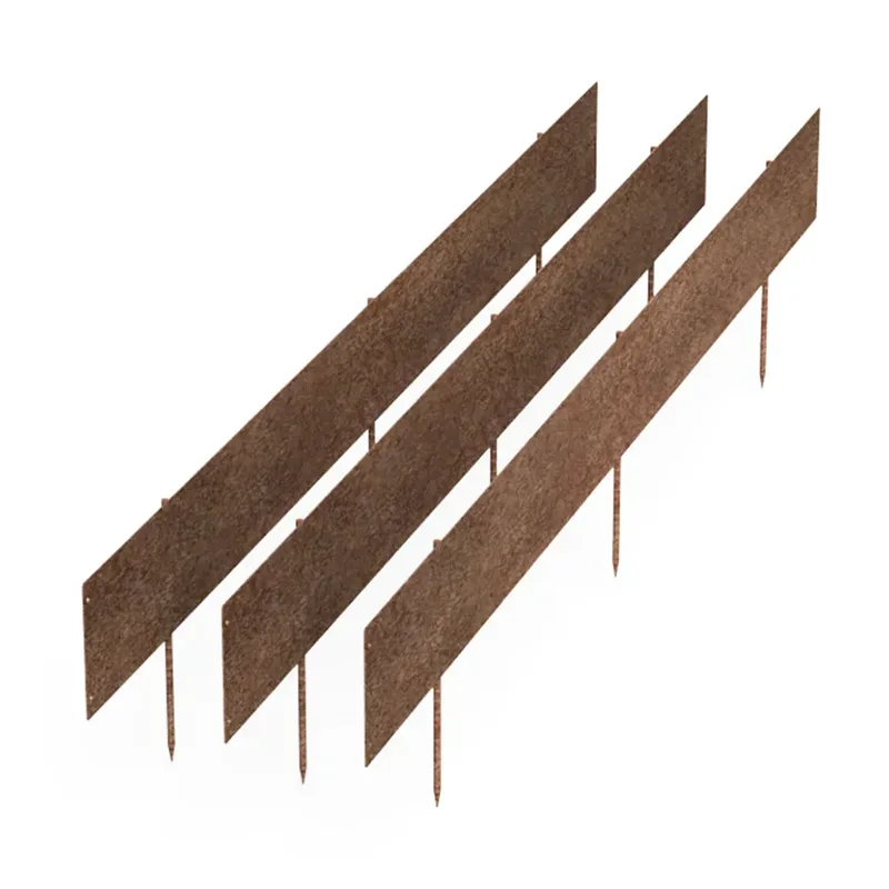 Utomhus trädgård väderbeständigt staket