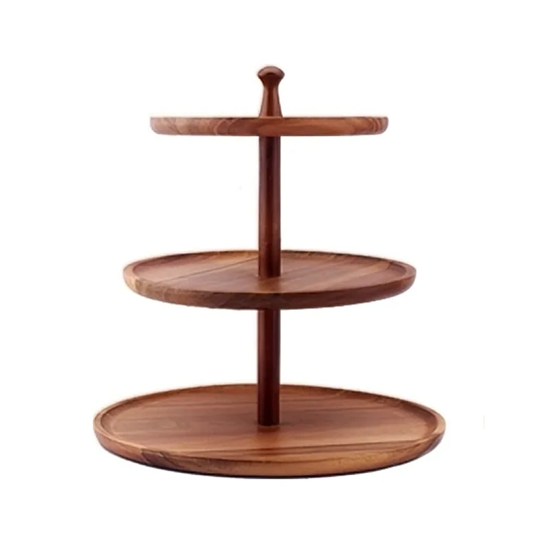 Dessertställ i trä